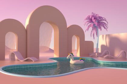 Tifa Aerith Halloween Final Fantasy 3D render - FF7ティファ＆エアリスがハロウィンに降臨！魅惑の3Dファンアート