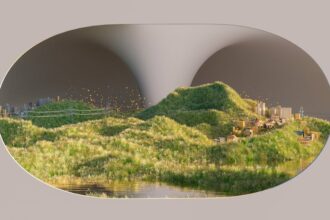 AI futuristic city AI brain network - WIM2025、AIが拓く未来産業の青写真：中国テクノロジー最前線が示す新成長戦略