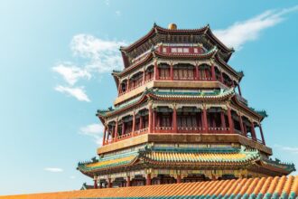 Beijing construction site - 北京通州区、大規模住宅開発が始動！周辺インフラも加速