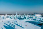 melting ice sculptures Harbin Ice World - 気候変動の影響か？中国ハルビン氷雪大世界が記録的暖冬で異例の早期閉園、来季無料招待へ