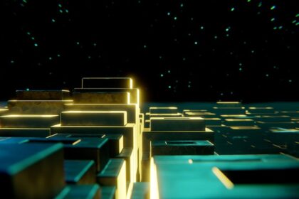 Arknights Endfield, sci-fi anime landscape - 『明日方舟：終末地』最新アプデ「春暁時」は必殺技級のボリューム！