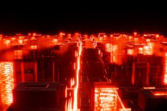 futuristic city neon city night - 祖龍娯楽、戦略級3D乙女ゲーム『コード：神は語らず』発表！UE5で描かれる未来都市の恋