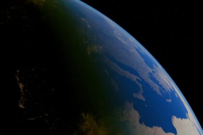 Chinese sci-fi cityscape Earth space engine - 中国SF超大作『流浪地球3』、最終章は二部作！2027年春節公開決定