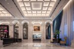 Chinese luxury hotel Grand hotel lobby - 中国恒大の豪華ホテル、国有企業が破格の半額以下で落札！