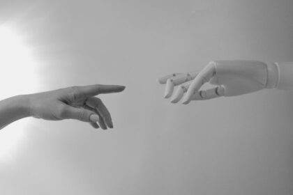 AI robot call center Human AI collaboration - AI電話ロボットが拓く！顧客サービス進化のスモールステップ戦略