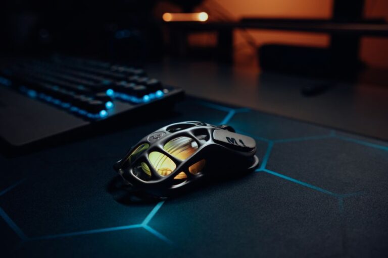 gaming mouse, futuristic gaming mouse - 雷神橙星X7s Pro Max:40000DPI & 8KHzの超高性能ゲーミングマウスが299元で新登場!