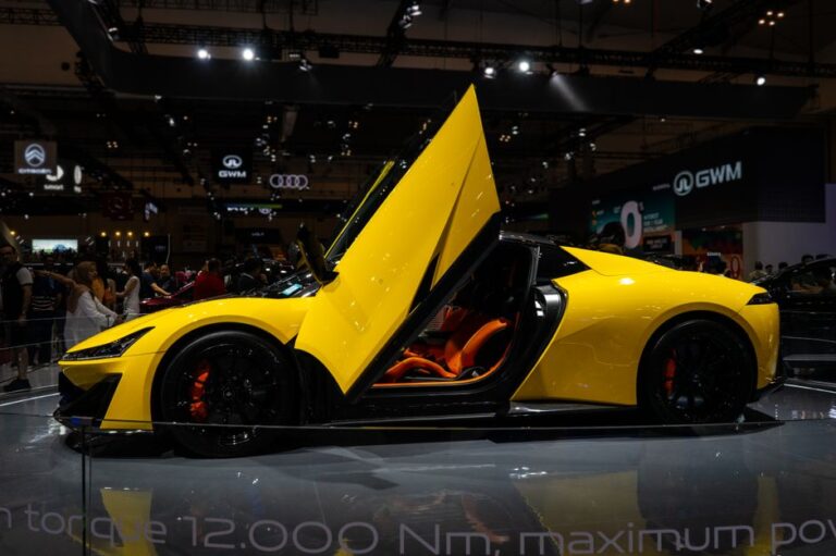 Denza Z Electric Supercar - BYDがグッドウッドで躍動！「デンツァZ」世界初公開で高級EV市場を加速